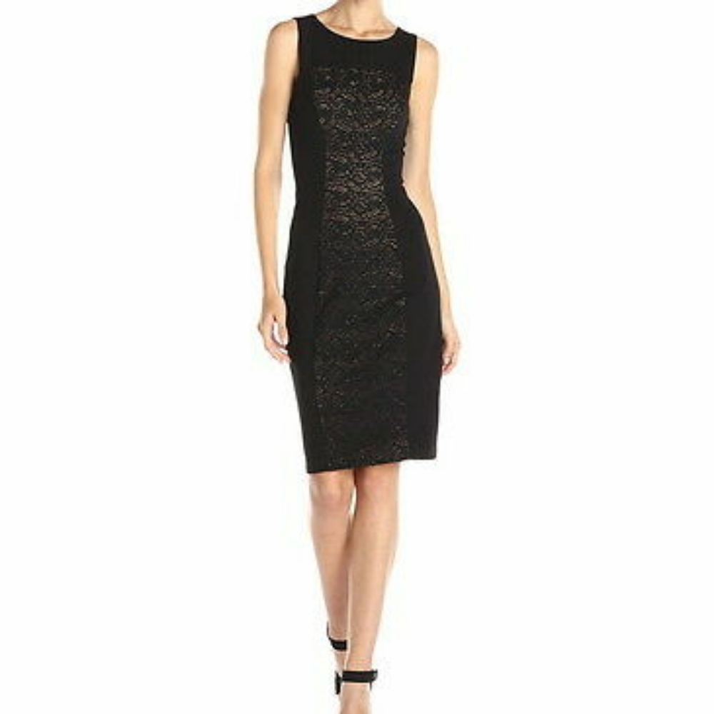BCBG Black Lace Dress